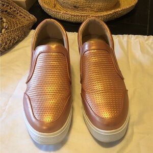 Danskin Rose Gold Women's Slip-On Loafers